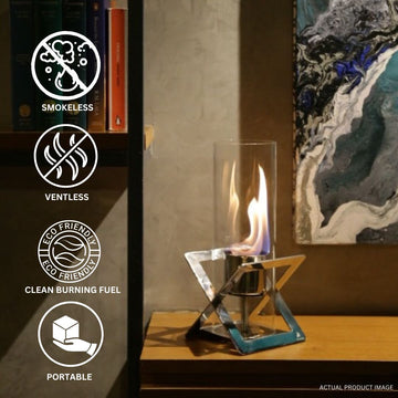 Zuri - Fireplace and it's features by flaime