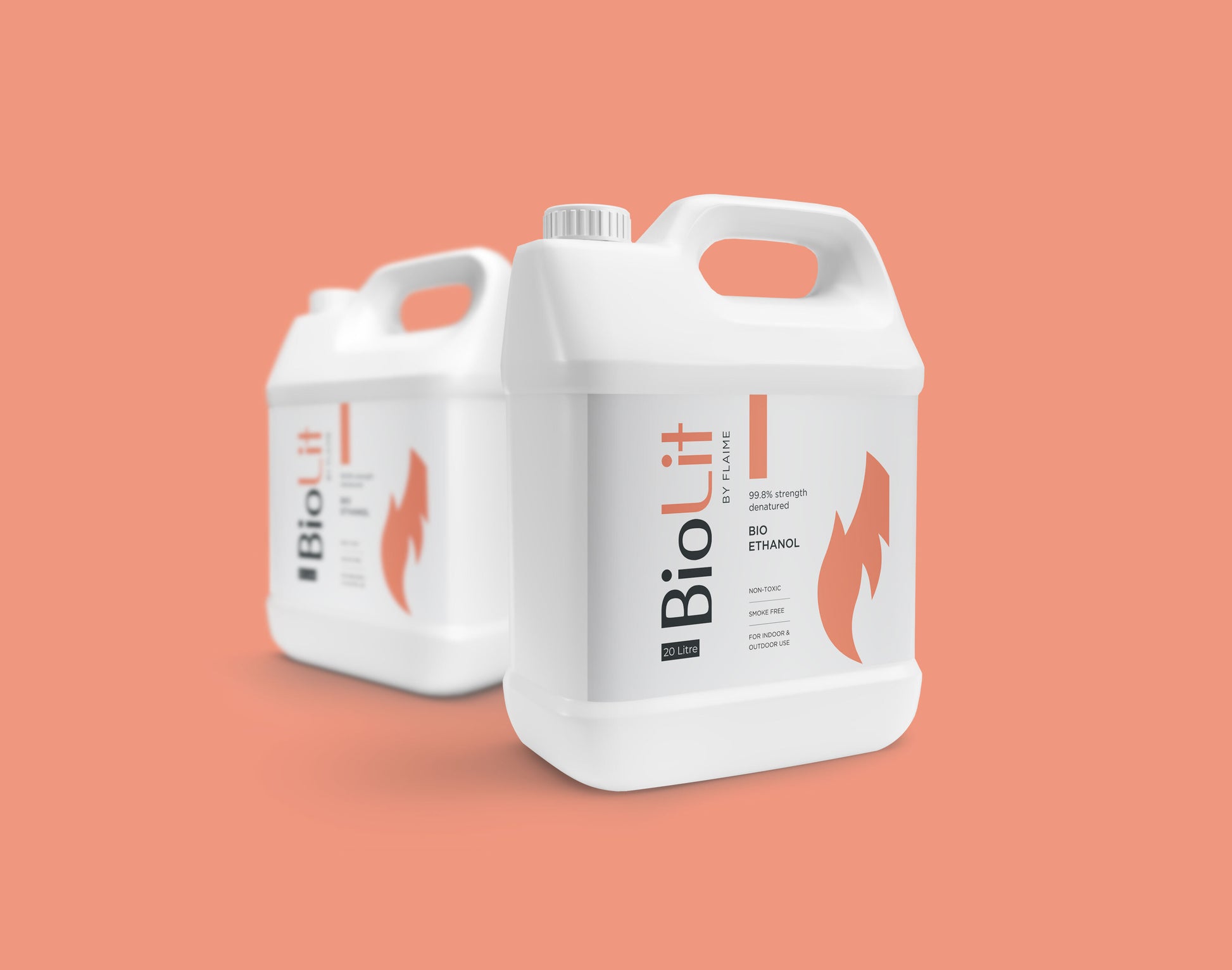 Bio ethonal biolit for fireplace