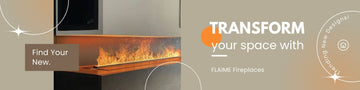 Transform Your Space with Innovative 3D Water Vapor Fireplaces